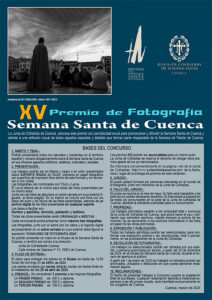 La Junta de Cofradías convoca la XV edición de su Premio de Fotografía “Semana Santa de Cuenca”