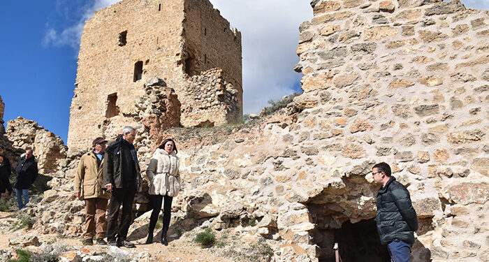 La obra de excavación de las murallas de Moya llega a su parte final 1 La obra de excavación de las murallas de Moya está llegando a su parte final con una inversión de 125.000 euros por parte de Diputación