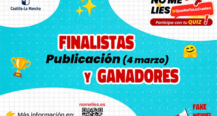 Los centros educativos Publio López Mondéjar de Casasimarro y el IES ‘La Jara’ de Villanueva de La Jara vencen en el concurso No me Líes contra las fake news 1 Los centros educativos Publio López Mondéjar de Casasimarro y el IES ‘La Jara’ de Villanueva de La Jara vencen en el concurso No me Líes contra las fake news