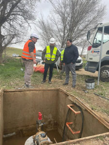 Nuevas instalaciones de captación de agua en la Fuente Dulce de Huete