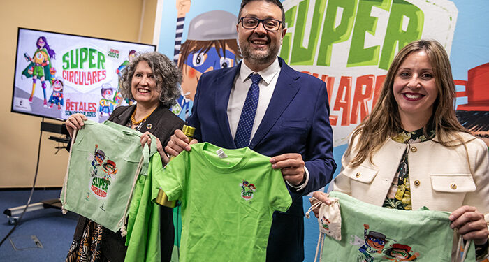 Presentado el concurso ‘Supercirculares 2024’ en el ámbito educativo con el objetivo de fomentar la reutilización y el reciclado del residuo textil