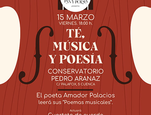 Recital literario-musical del académico Amador Palacios con el Cuarteto de Cuerda del conservatorio de Cuenca