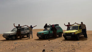 Seis cabanilleros participaron en la “Panda Raid”, el rally de los Seat Panda