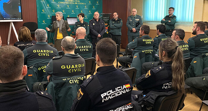 Un centenar de agentes de las Fuerzas y Cuerpos de Seguridad del Estado de Cuenca se forman en el Plan Director para Centros Educativos