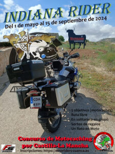 Abiertas las inscripciones para el primer concurso de Motocaching, Indiana Rider 2024