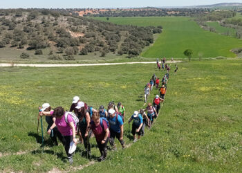 Arranca el I Circuito de Senderismo  Diputación de Cuenca, con un recorrido de 17 Kilómetros en la Mancha Alta Conquense