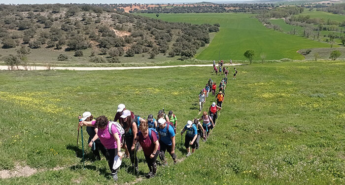 Arranca el I Circuito de Senderismo Diputación de Cuenca, con un recorrido de 17 Kilómetros en la Mancha Alta Conquense