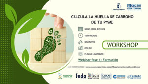CEOE-Cepyme Cuenca invita a sus empresas a participar en un workshop para calcular su huella de carbono