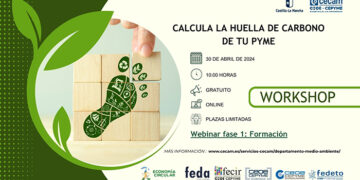 CEOE-Cepyme Cuenca invita a sus empresas a participar en un workshop para calcular su huella de carbono