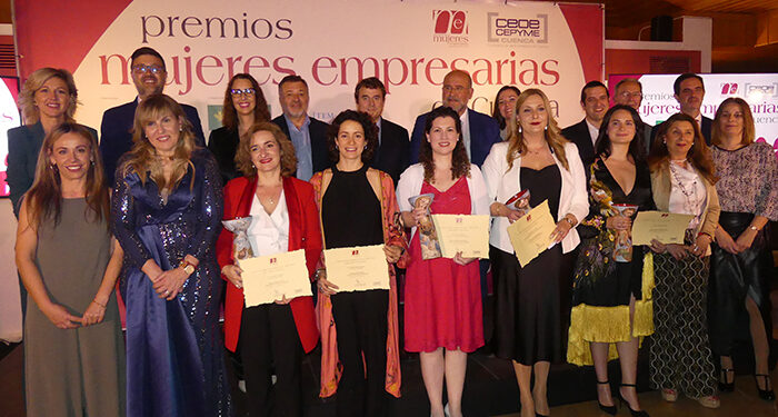 Cerca de 150 personas arropan a las empresarias de Cuenca en su gala de premios