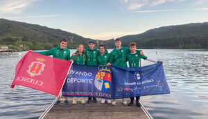 David Olivares, del Cuenca con Carácter, conquista Galicia y se proclama subcampeón de España en los 200 metros