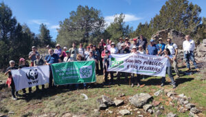 Ecologistas en Acción de Guadalajara afirma que la modificación de la Ley de Caza y el despliegue de las plantas fotovoltaicas amenazan las vías pecuarias y los caminos públicos
