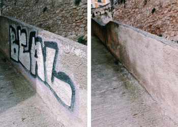 El Ayuntamiento de Cuenca decreta cuatro nuevas sanciones a grafiteros por valor de 1.500 euros cada una