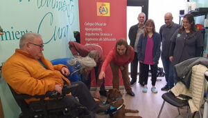 El Colegio de Aparejadores de Cuenca destina parte de su presupuesto al Banco de Alimentos, Aspaym y Cruz Roja