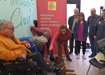 El Colegio de Aparejadores de Cuenca destina parte de su presupuesto al Banco de Alimentos, Aspaym y Cruz Roja
