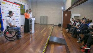 El Gobierno regional destaca que los éxitos de los deportistas paralímpicos serán colectivos “al implicar en su celebración a toda la sociedad”