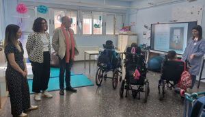 El Gobierno regional ha invertido en el colegio Virgen del Amparo más de medio millón de euros en obras de mejora y en ampliación de su plantilla