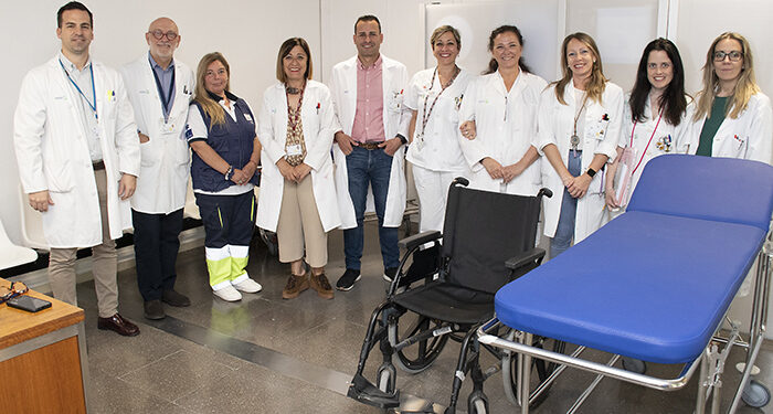 El Hospital de Guadalajara pone en marcha una nueva Sala de Transferencias para mejorar la atención a pacientes que precisan transporte sanitario