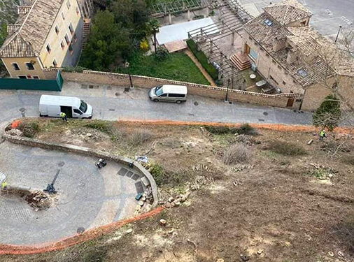 El PSOE de Cuenca señala que la vegetación de la obra de los remontes se repondrá porque es parte esencial del proyecto 1 El PSOE de Cuenca senala que la vegetacion de la obra de los remontes se repondra porque es parte esencial del proyecto