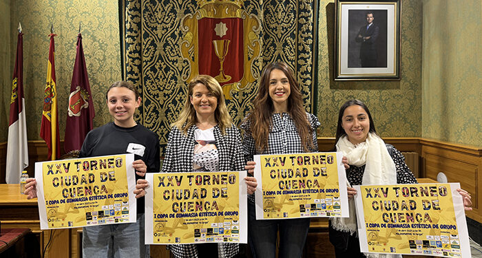 El Sargal acoge este domingo el XXV Trofeo Ciudad de Cuenca –Huécar de Gimnasia Rítmica, que reunirá a unas 250 gimnastas