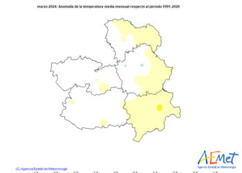 El mes de marzo ha estado por encima de sus valores normales en Castilla-La Mancha