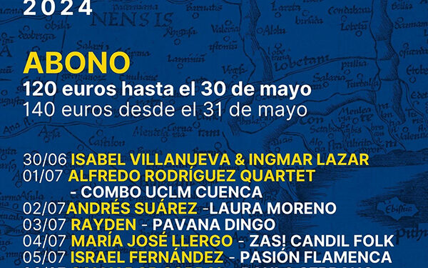 Estival Cuenca 24 pone a la venta los abonos para 13 conciertos