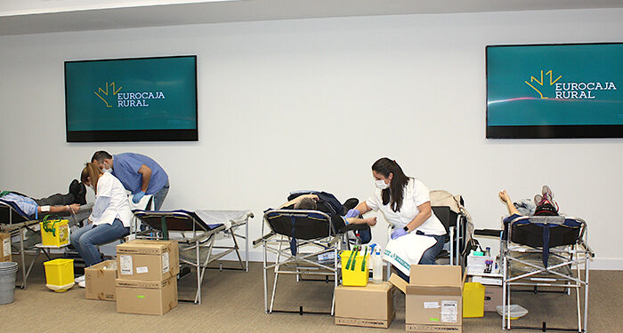 Eurocaja Rural acoge este martes el XV Maratón de Donación de Sangre