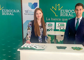 Eurocaja Rural busca talento en el XVIII Foro de Empleo UCLM 3E