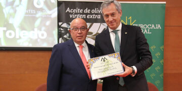 Eurocaja Rural, distinguida con el premio 'Cornicabra de Oro' por la DOP Aceite Montes de Toledo