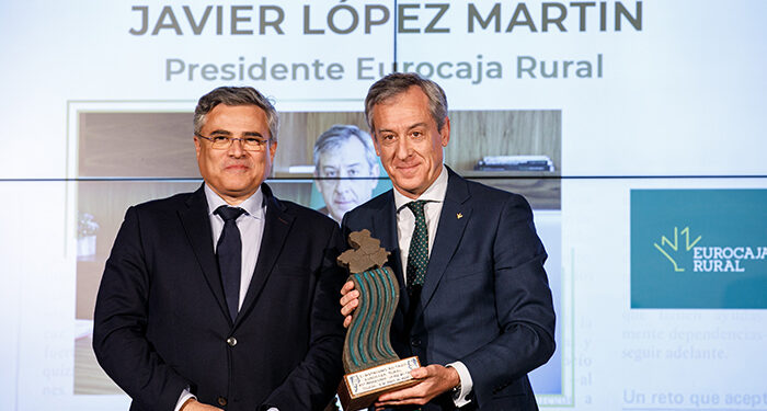 Eurocaja Rural, reconocida como entidad financiera de referencia en los premios 'I Distinciones Río Tajo'
