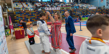 Guadalajara vibra con el futuro del karate con 900 karatekas compitiendo en el Campeonato de España Infantil