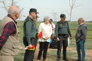 Pozorrubio de Santiago homenajea a los dos guardias civiles muertos en Barbate