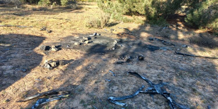 Encuentran el lugar en el que quemaron la envoltura del cobre robado en Jábaga