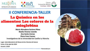 Investigadoras de la UCLM imparten este martes, 23 de abril, en Cuenca una charla sobre la Química en los alimentos