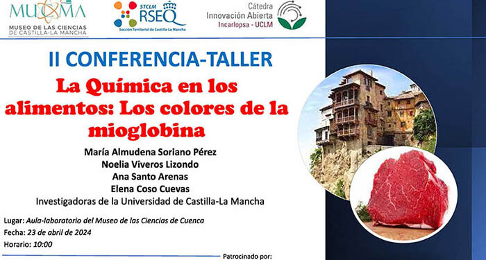 Investigadoras de la UCLM imparten este martes, 23 de abril, en Cuenca una charla sobre la Química en los alimentos