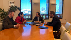 Jiménez y Guadalajara se reúnen con el delegado de Urbanismo de Madrid para conocer in situ el funcionamiento de las ECUs