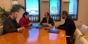 Jiménez y Guadalajara se reúnen con el delegado de Urbanismo de Madrid para conocer in situ el funcionamiento de las ECUs