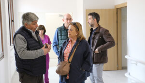 La delegada de Bienestar Social visita la ampliación de la Residencia Virgen de los Enebrales de Tamajón