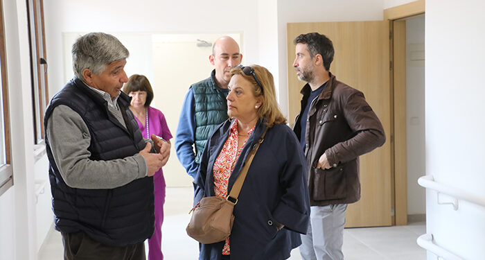 La delegada de Bienestar Social visita la ampliación de la Residencia Virgen de los Enebrales de Tamajón