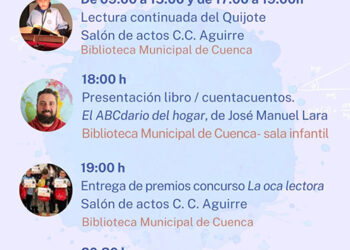 La lectura continuada de ‘El Quijote’ iniciará la celebración del Día del Libro del Ayuntamiento de Cuenca