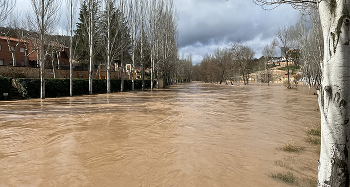 La lluvia y la enorme riada del Tajo protagonizan una Semana Santa en Trillo de mucha música y tradición 1 La lluvia y la enorme riada del Tajo protagonizan una Semana Santa en Trillo de mucha música y tradición