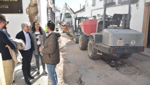 Las obras de remodelación de más de una veintena de calles de Belmonte avanzan “a buen ritmo” gracias a la colaboración institucional