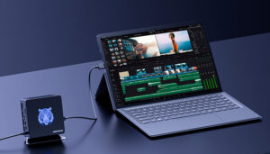 Minisforum V3 en preventa la primera tableta con AMD 8840U 3 en 1 del mundo