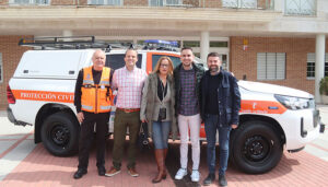 Protección Civil Cabanillas presenta su nuevo vehículo todo terreno