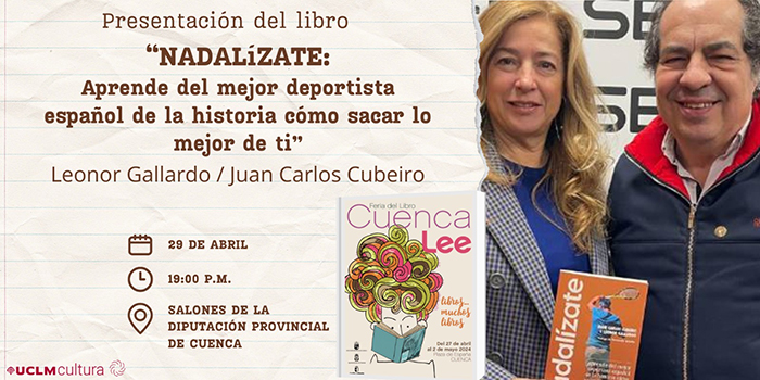 Si eres fan de Rafa Nadal tienes una cita en la Feria del Libro Cuenca Lee el 29 de Abril a las 19.00 1 Si eres fan de Rafa Nadal tienes una cita en la Feria del Libro Cuenca Lee el 29 de Abril a las 19.00