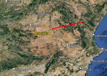 Un gran bola de fuego recorre el cielo de Teruel para finalizar en Fuentelespino de Haro 10 Un gran bola de fuego recorre el cielo de Teruel para finalizar en Fuentelespino de Haro