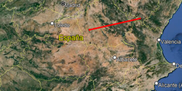 Un gran bola de fuego recorre el cielo de Teruel para finalizar en Fuentelespino de Haro