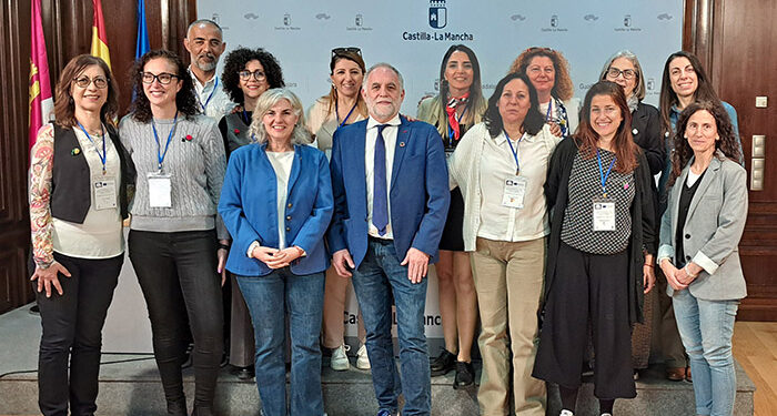 Un grupo de docentes del proyecto internacional ‘Digital Drama’ visita la Delegación de Educación, Cultura y Deportes de Guadalajara