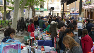 Unas 2.500 personas han pasado por la Plaza de la Hispanidad con motivo del Día del Libro