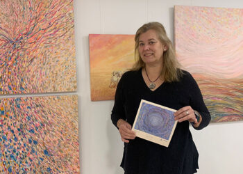 ‘Naturaleza en mí’, de la alcarreña Marílo Carrillo, abre el ciclo de arte en la Oficina de Promoción Turística de Castilla-La Mancha en Madrid